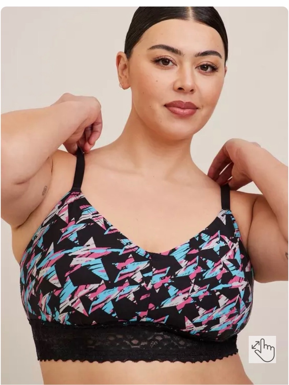3X - torrid Curve Cotton Bralette